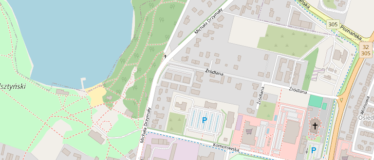 Mapa dojazdu do biura Careway — Drzymały 8c/3, 64-200 Wolsztyn